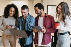 jovens no mercado de trabalho