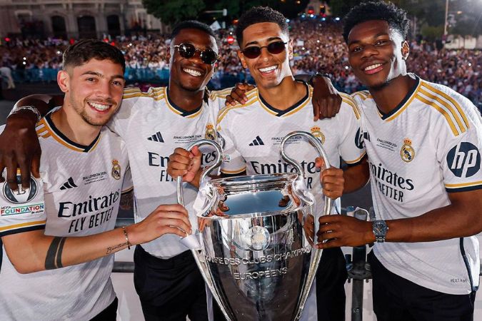 Real Madrid atinge faturamento de 1 bilhão de euros em receita na temporada 23/24