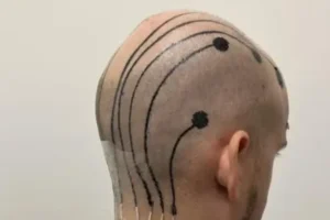 Essa solução pode diminuir o desconforto causado pelo método tradicional dos exames de EEG | Foto: Reprodução/Nanshu Lu tatuagem