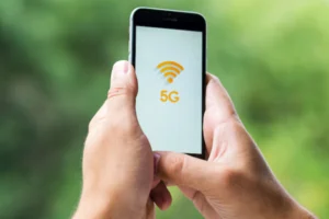 Conexão de internet 5G puro no Brasil.