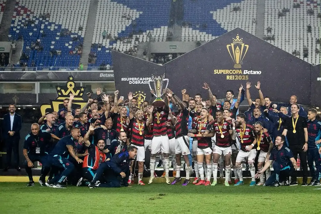 Saiba quanto o Flamengo faturou com a conquista da Supercopa Rei