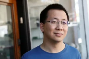 Zhang Yiming, fundador do TikTok, se torna o mais rico da China.