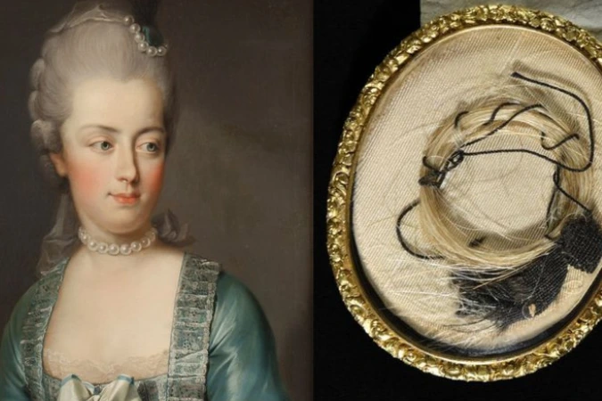 Medalhão com cabelo de Maria Antonieta é leiloado por R$ 62 mil