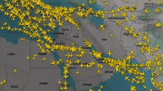 espaço aéreo de Israel fechado após ataques ao Irã