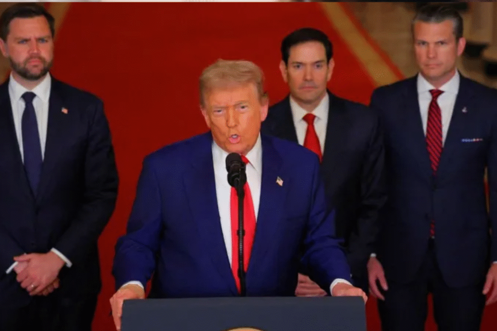 Trump confirma ataque ao Irã