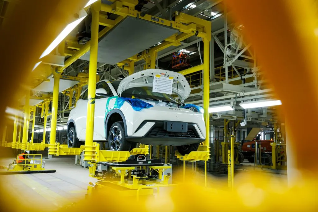 Fábrica da BYD, na Bahia, abre mais de 500 vagas de emprego