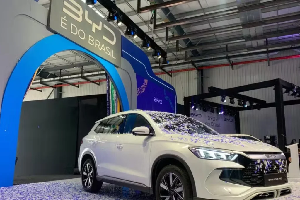 Fábrica da BYD em Camaçari com vagas de emprego abertas