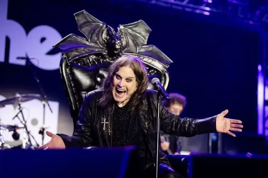Ozzy Osbourne em último show em Birmingham, na Inglaterra | Foto: Reprodução/Instagram
