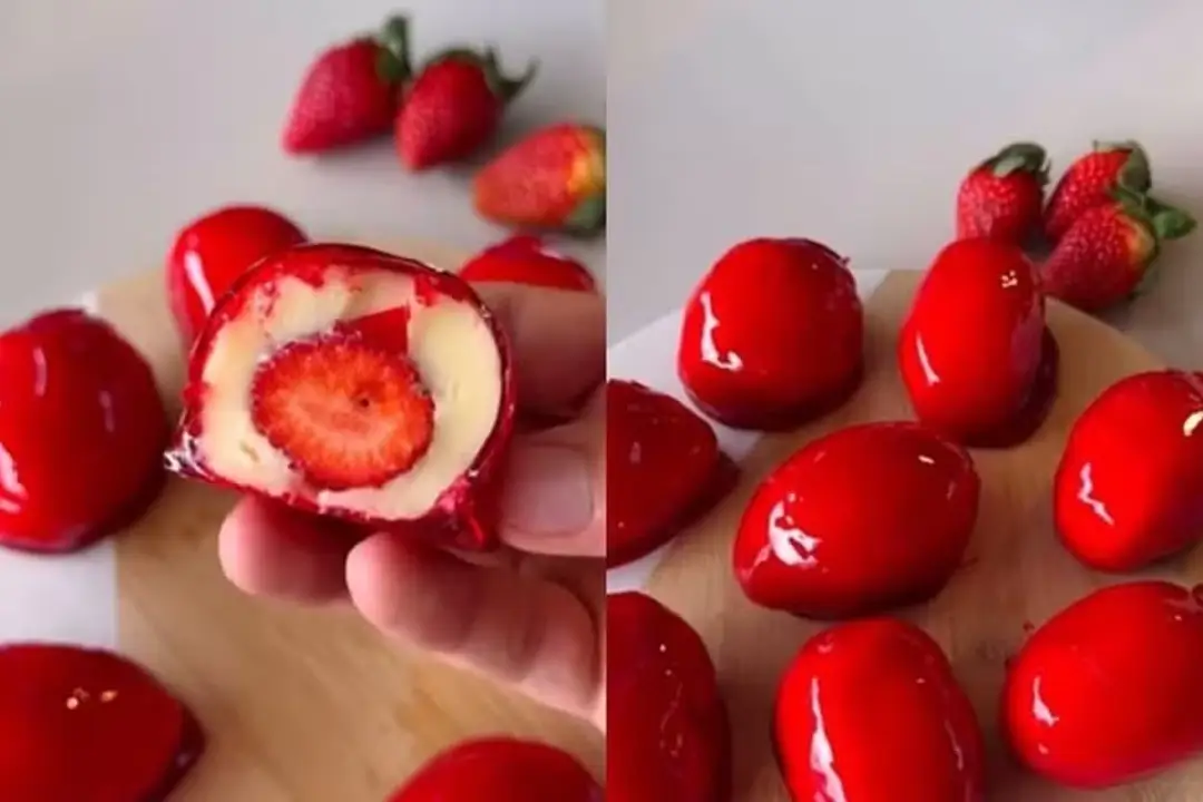 Morango do amor: o doce viral que aquece a economia