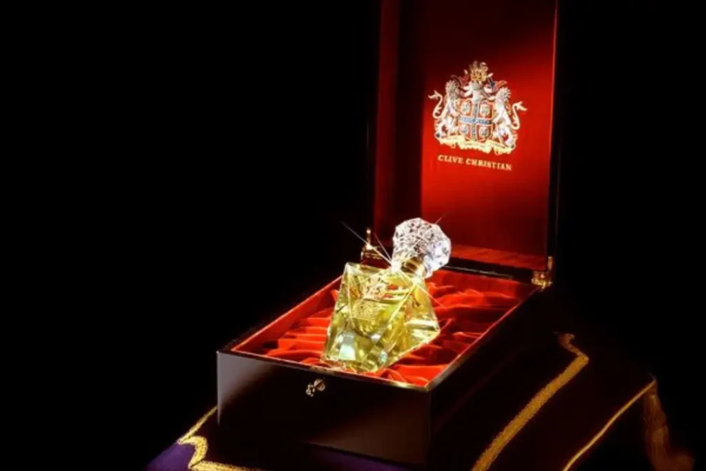 Nº1 Imperial Majesty, da Clive Christian, que Kate Middleton ganhou em seu casamento com o príncipe William | Foto: Reprodução/Divulgação
