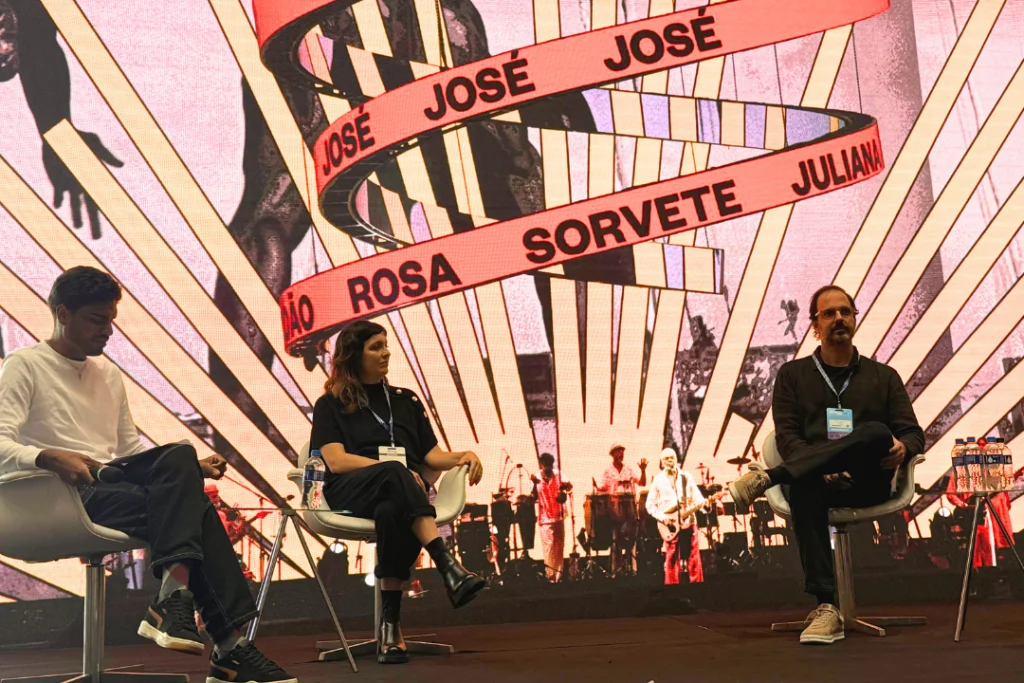 Cenário da última turnê de Gilberto Gil