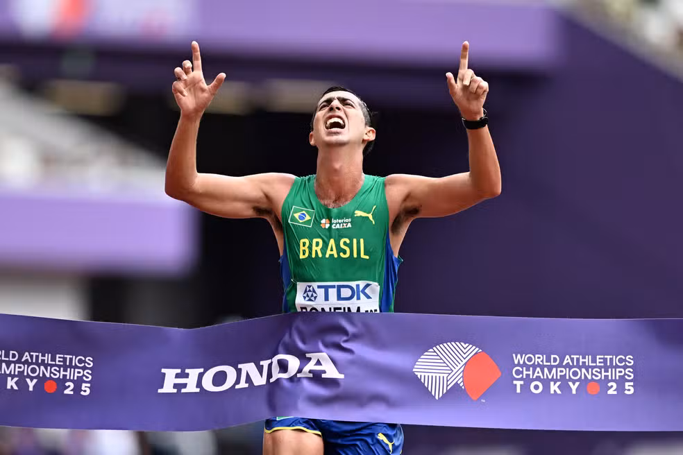 Ouro mundial e valor esportivo: Caio Bonfim e a força da marcha atlética