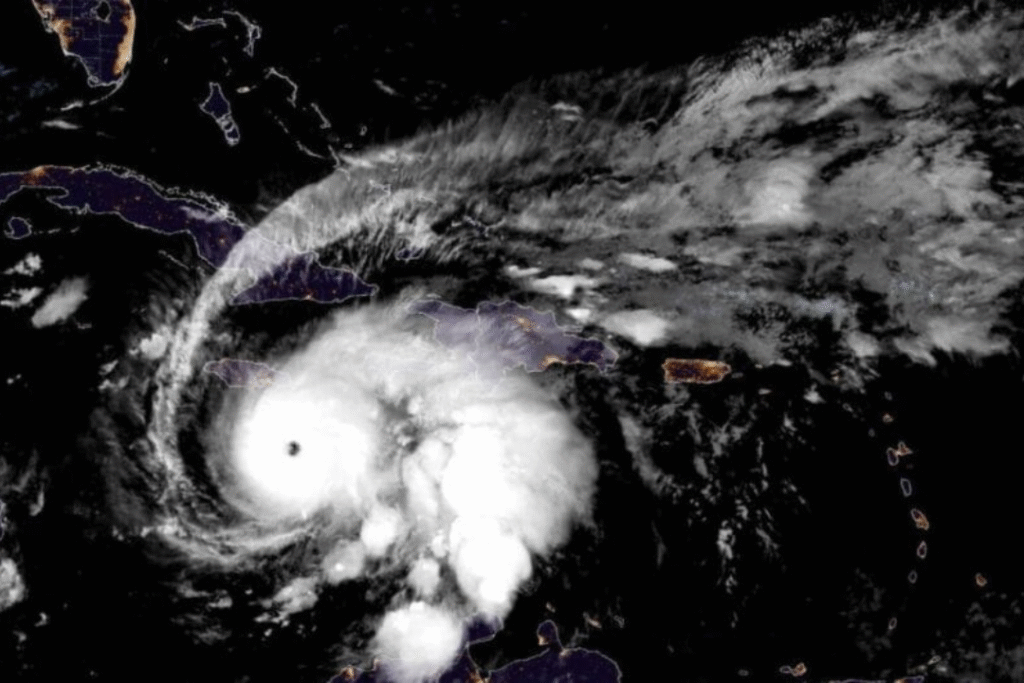 O furacão Melissa já se aproxima da Jamaica com ventos superiores a 280 km/h e alerta de impacto econômico e social para a região | Foto: Reprodução/National Oceanic and Atmospheric Administration (NOAA)
