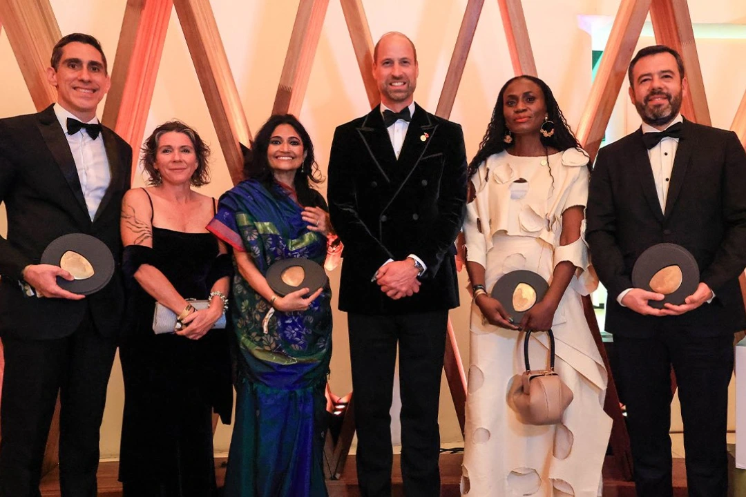 Startup brasileira vence prêmio Earthshot Prize, de R$ 7 milhões, entregue pelo príncipe William no RJ