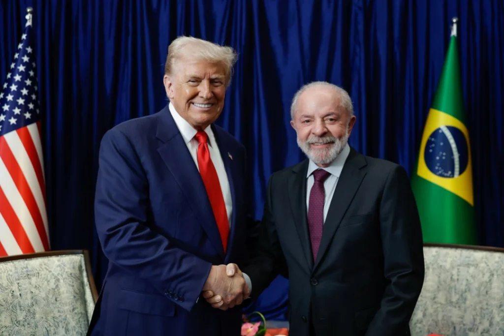 Conversa entre Lula e Trump leva a diminuição das tarifas