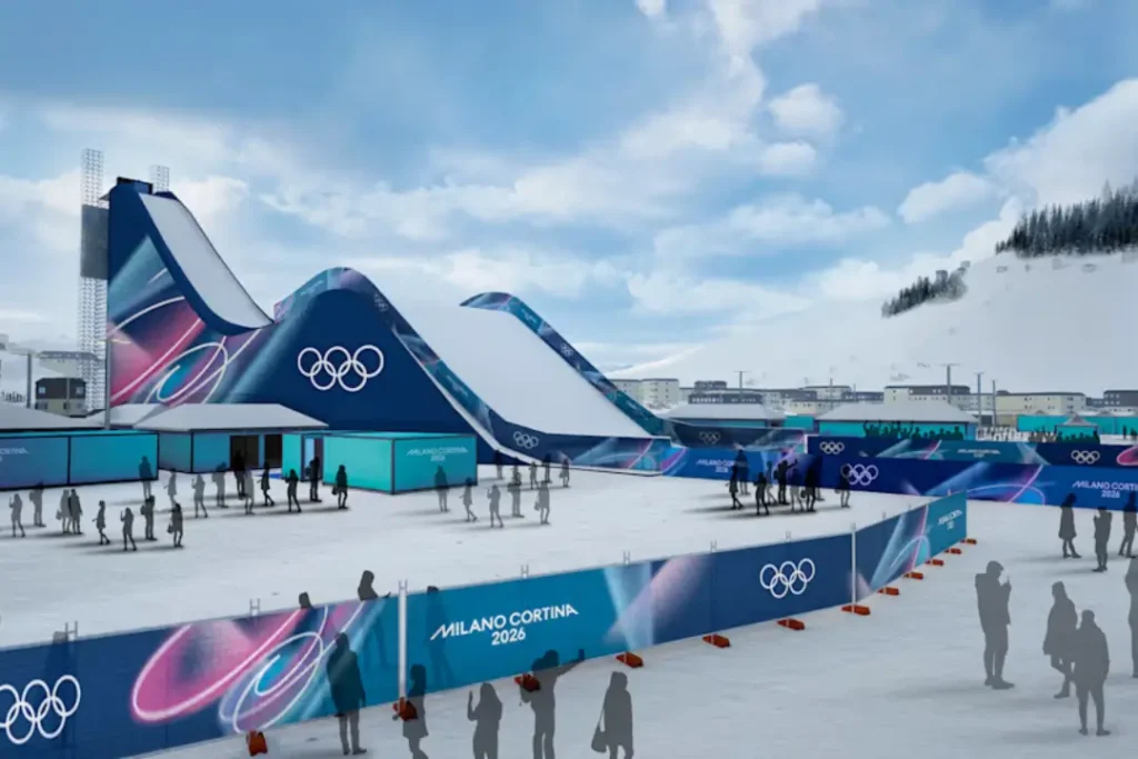 Grandes eventos esportivos elevam investimentos públicos e ampliam o debate sobre custos e retorno econômico | Foto: Reprodução/Milano Cortina 2026