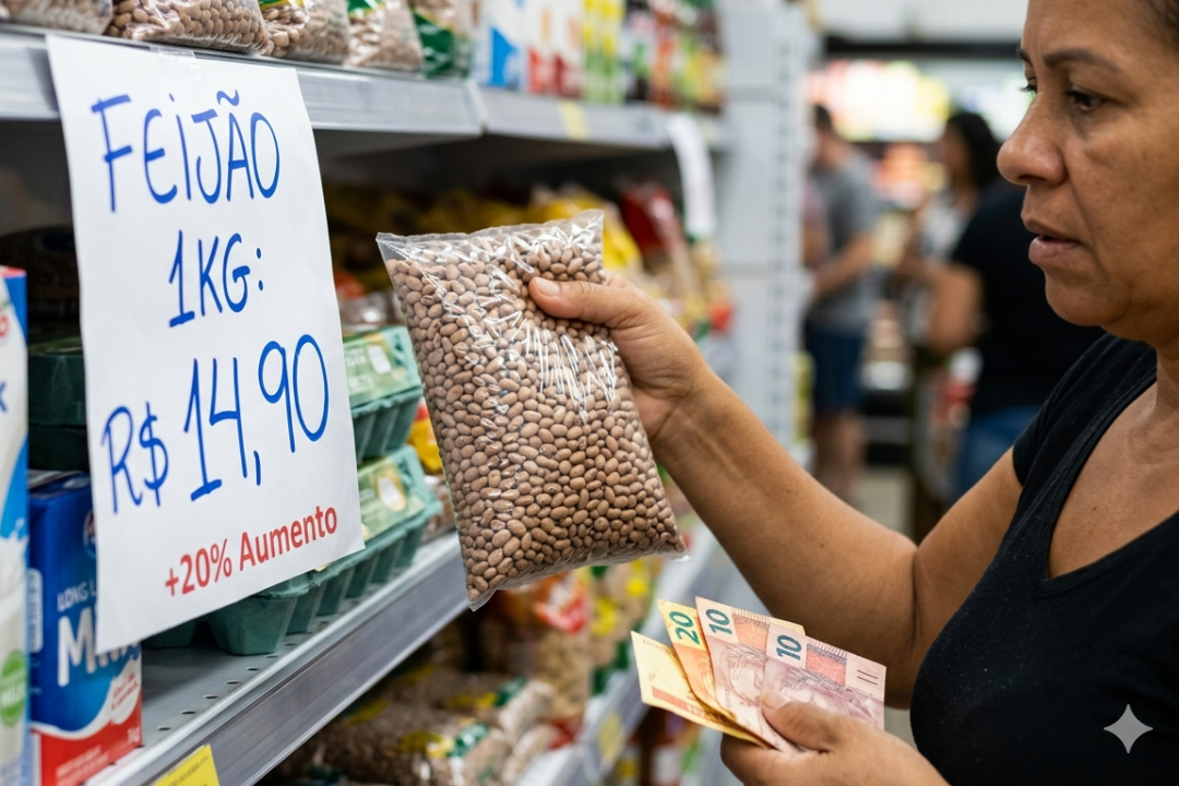 Inflação dos alimentos em abril: por que a cesta básica está pesando mais no seu bolso?