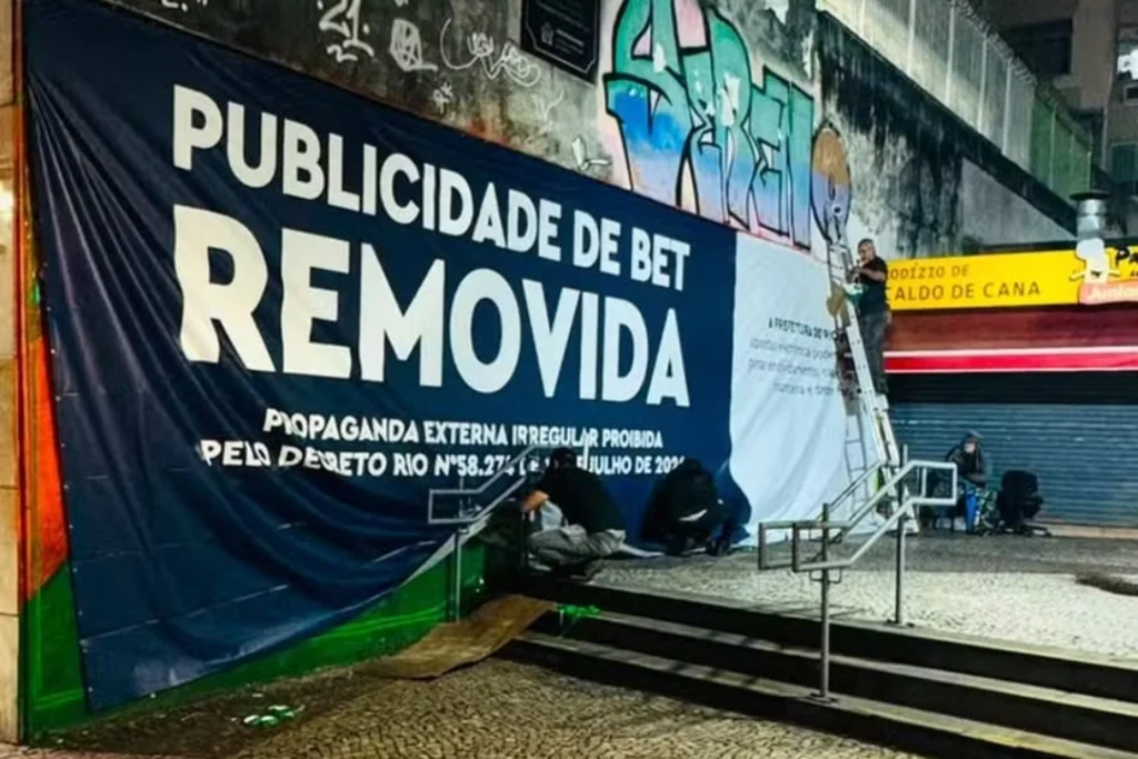 Rio de Janeiro proíbe propaganda de bets em espaços públicos